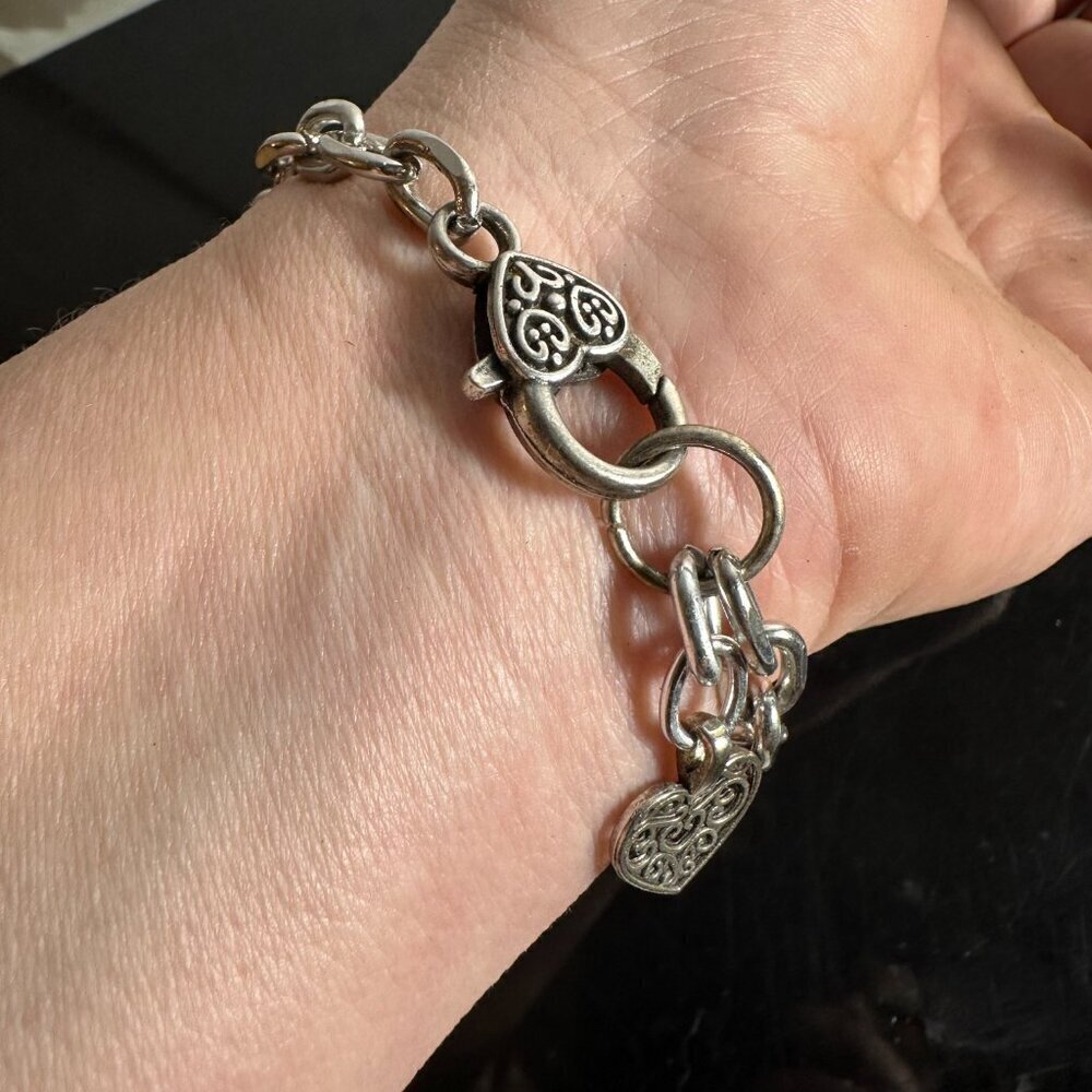 Chainmaille Bracelet Chain Mail Handmade Silver Link Bracelet Medium Gift NWT - Picture 7 of 10